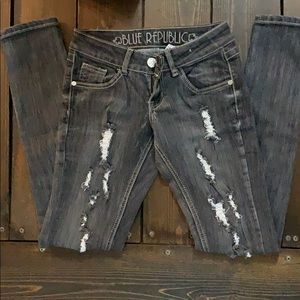 Blue Republic Ripped Jeans